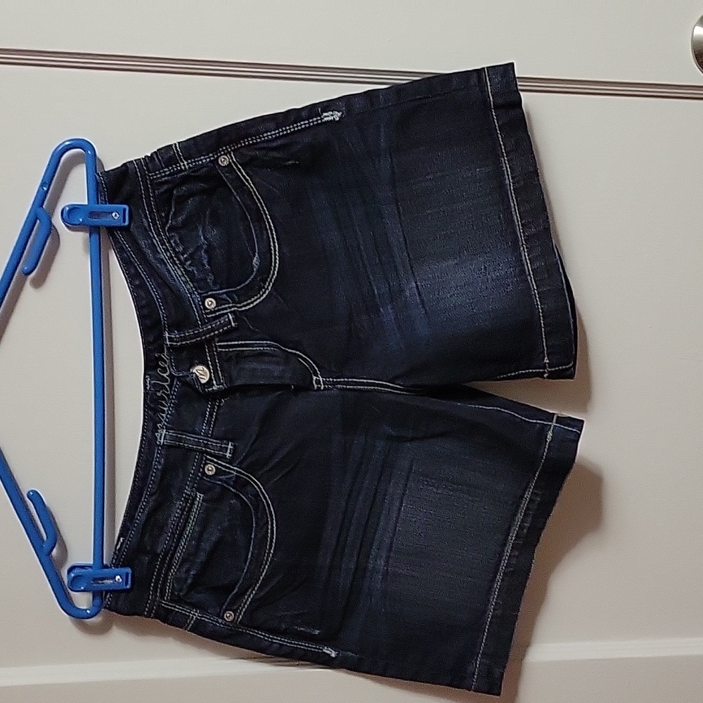 Maurices, curvy fit jean shorts